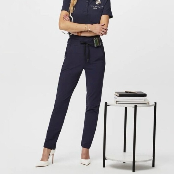 Figs Navy Women's Pants - Picture 1 of 8